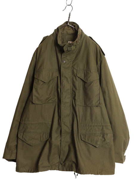 デッドストック 70s  ALPHA 社製 米軍実物 US ARMY M-65 フィールド ジャケット LARGE LONG / 72年製 ヴィンテージ ミリタリー 3rd ブラス