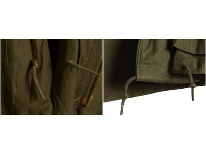 デッドストック 70s  ALPHA 社製 米軍実物 US ARMY M-65 フィールド ジャケット LARGE LONG / 72年製 ヴィンテージ ミリタリー 3rd ブラス