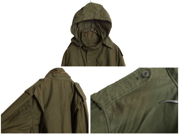 デッドストック 70s  ALPHA 社製 米軍実物 US ARMY M-65 フィールド ジャケット LARGE LONG / 72年製 ヴィンテージ ミリタリー 3rd ブラス