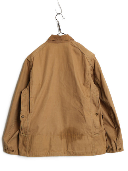 40s ★ American Field ハンティング ジャケット メンズ M 程/ ヴィンテージ アウトドア コットン ブラウン ダック ブルゾン カバーオール