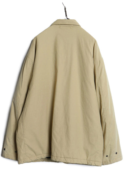 90s ポロ ラルフローレン 中綿 ハーフ コート メンズ XL / オールド ジャケット ブラックウォッチ ライナー付き スムース素材 大きいサイズ