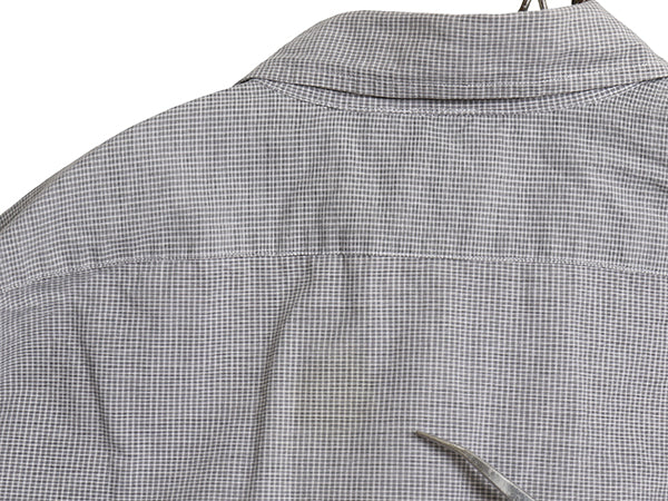 90s ローレン ラルフローレン チェック 長袖 シャツ レディース M 程 オールド ポロ コットン ワイシャツ ワンポイント シンプル ゆったり