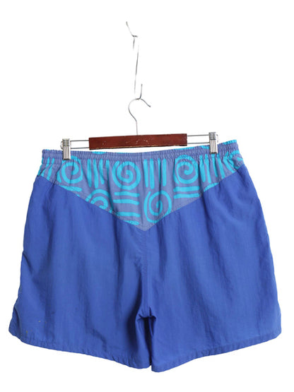 90s OP オーシャンパシフィック ナイロン ショートパンツ メンズ L オールド サーフ スイム ショーツ 海パン 短パン 水陸両用 インナー付き
