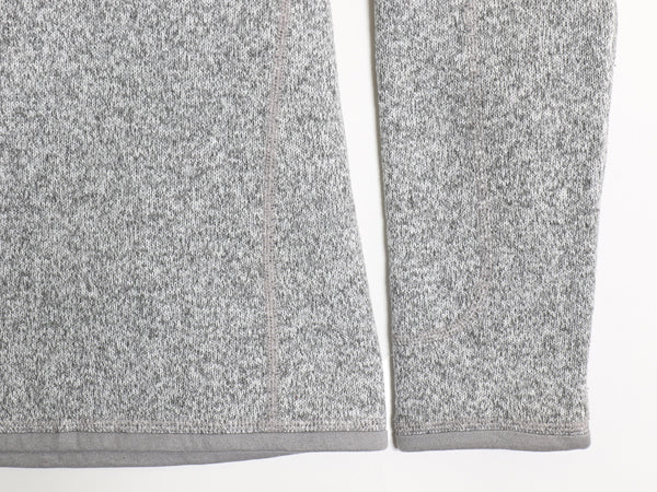 パタゴニア ベターセーター ハーフジップ レディース S 17年製 フリース セーター アウトドア 裏起毛 プルオーバー ブルゾン ジャケット 灰