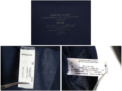 パタゴニア キャプリーン 2 長袖 Tシャツ メンズ XL / 07年製 アウトドア ハーフジップ ロンT ストレッチ アンダーシャツ 大きいサイズ 紺