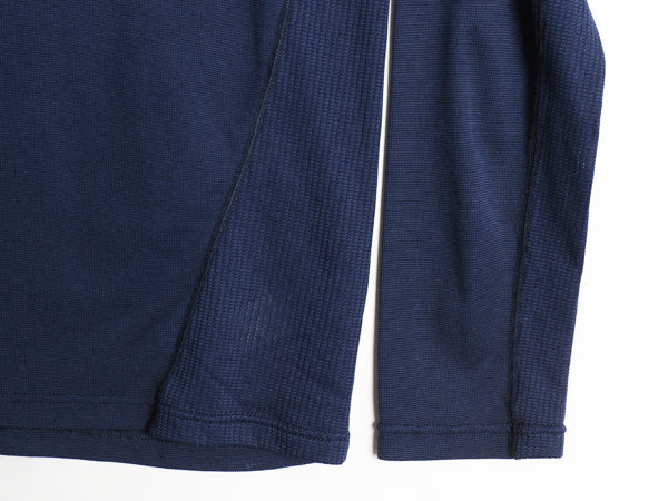 パタゴニア キャプリーン 2 長袖 Tシャツ メンズ XL / 07年製 アウトドア ハーフジップ ロンT ストレッチ アンダーシャツ 大きいサイズ 紺