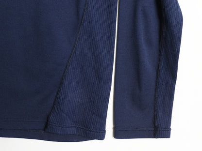 パタゴニア キャプリーン 2 長袖 Tシャツ メンズ XL / 07年製 アウトドア ハーフジップ ロンT ストレッチ アンダーシャツ 大きいサイズ 紺