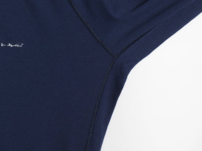 パタゴニア キャプリーン 2 長袖 Tシャツ メンズ XL / 07年製 アウトドア ハーフジップ ロンT ストレッチ アンダーシャツ 大きいサイズ 紺
