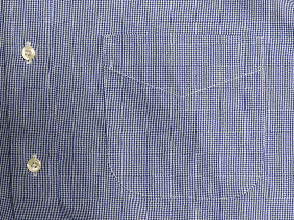 ブルックスブラザーズ チェック 長袖 ボタンダウン シャツ メンズ Ｌ 古着 SLIM FIT スーピマ コットン ワイシャツ ポケット付き ビジネス