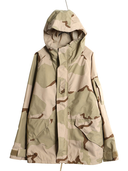 00s 米軍実物 US ARMY ECWCS デザートカモ 迷彩 ゴアテックス ジャケット MEDIUM REGULAR / 02年製 1st GEN 初期型 ミリタリー マンパ 3C