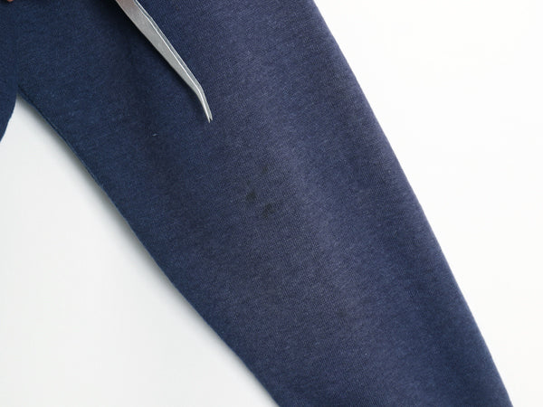 80s USA製 スタインワーツェル 裏 サーマル フルジップ スウェット フード パーカー メンズ L 小さめ M ヴィンテージ トレーナー 無地 紺