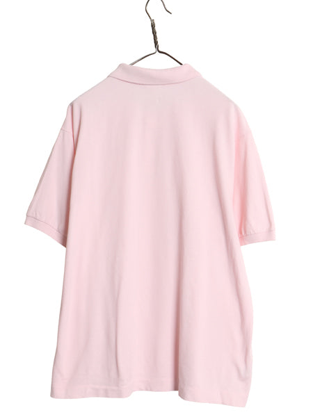 フランス 企画 ラコステ 鹿の子 半袖 ポロシャツ 8 メンズ XXL 程/ 半袖シャツ ボックス ワンポイント コットン カットソー 大きいサイズ