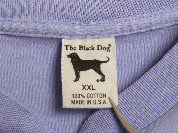 00s USA製 The Black Dog ドッグ イラスト プリント Tシャツ メンズ レディース XXL オールド アニマル アート グラフィック 大きいサイズ