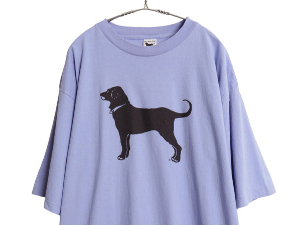 00s USA製 The Black Dog ドッグ イラスト プリント Tシャツ メンズ レディース XXL オールド アニマル アート グラフィック 大きいサイズ