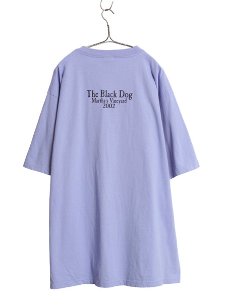 00s USA製 The Black Dog ドッグ イラスト プリント Tシャツ メンズ レディース XXL オールド アニマル アート グラフィック 大きいサイズ