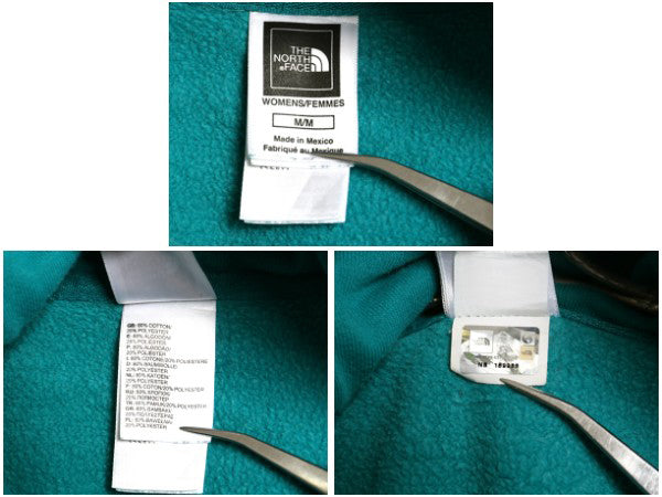 ノースフェイス プリント スウェット フード パーカー レディース М アウトドア トレーナー プルオーバー 裏起毛 ヘビーウェイト シンプル