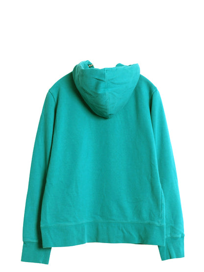 ノースフェイス プリント スウェット フード パーカー レディース М アウトドア トレーナー プルオーバー 裏起毛 ヘビーウェイト シンプル