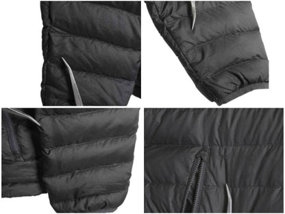 パタゴニア ダウン セーター フーディ メンズ XL / 古着 17年製 800フィル ナイロン ジャケット ブルゾン パーカー ジャンパー パッカブル