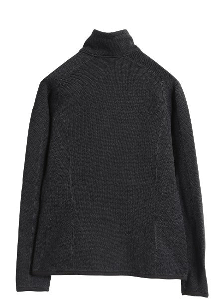 パタゴニア ベターセーター ジャケット レディース S 20年製 アウトドア 裏起毛 フリース セーター フルジップ ブルゾン ブラック シンプル