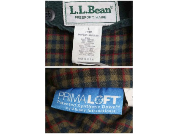 80s USA製 エルエルビーン ダック ハンティング ジャケット レディース S / ヴィンテージ カバーオール ハーフ コート 中綿 ライナー 付き