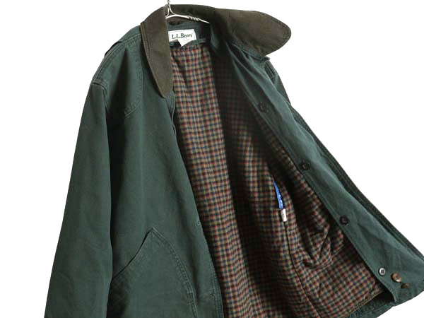 80s USA製 エルエルビーン ダック ハンティング ジャケット レディース S / ヴィンテージ カバーオール ハーフ コート 中綿 ライナー 付き