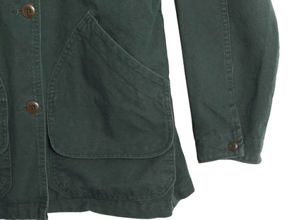 80s USA製 エルエルビーン ダック ハンティング ジャケット レディース S / ヴィンテージ カバーオール ハーフ コート 中綿 ライナー 付き