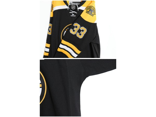 ブルーインズ メッシュ ホッケー ジャージ メンズ XL / NHL オフィシャル リーボック アイスホッケー ユニフォーム 大きいサイズ ブラック