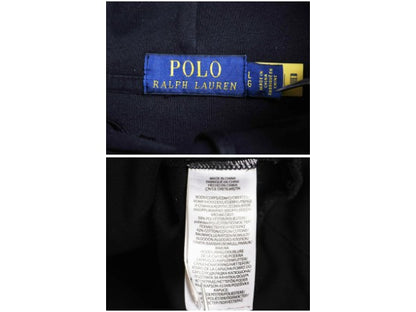 ポロ ラルフローレン ロゴ 刺繍 フード パーカー メンズ L / プルオーバー ストレッチ スムース ジャージ 素材 スウェット トレーナー 黒