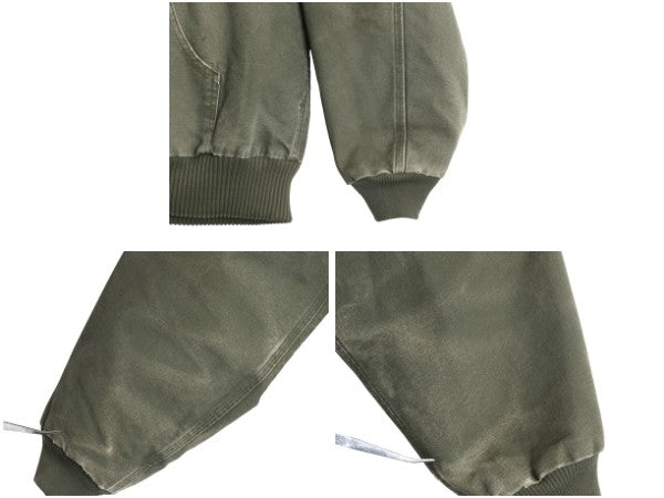 US企画 カーハート アクティブ ジャケット メンズ XL / ワーク ダック フード パーカー 中綿 キルティング ライナー ブルゾン 大きいサイズ