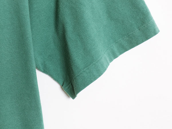 90s USA製 オールド ギャップ ポケット付き 無地 半袖 Tシャツ メンズ XL / シングルステッチ コットン ポケT カットソー 大きいサイズ 緑