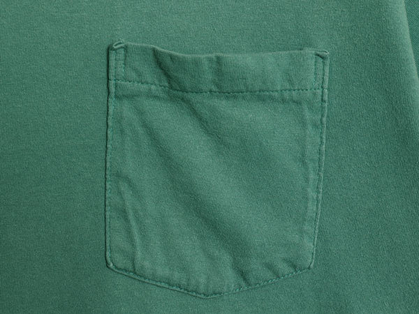 90s USA製 オールド ギャップ ポケット付き 無地 半袖 Tシャツ メンズ XL / シングルステッチ コットン ポケT カットソー 大きいサイズ 緑