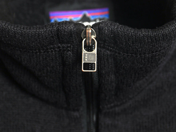 パタゴニア ベターセーター ジャケット レディース S / 19年製 アウトドア 裏起毛 フリース セーター フルジップ ブルゾン 企業 ブラック