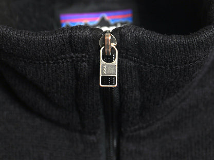 パタゴニア ベターセーター ジャケット レディース S / 19年製 アウトドア 裏起毛 フリース セーター フルジップ ブルゾン 企業 ブラック