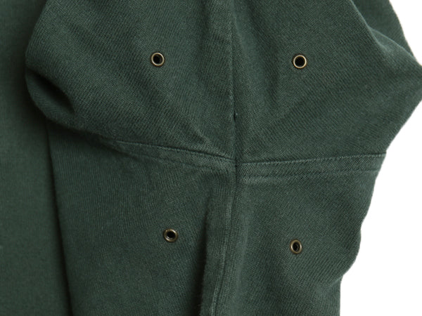 90s オールド ギャップ ハーフジップ 長袖 ラガー シャツ メンズ L 古着 オールド ラグビー 長袖シャツ ポロシャツ 無地 ボックス グリーン