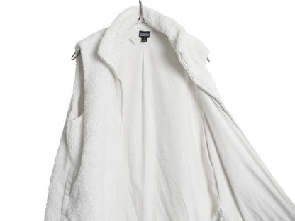 パタゴニア ロスガトス フリース ベスト レディース М / 24年製 ハイ パイル ボア 重ね着 フルジップ アウトドア ハイネック ワンポイント