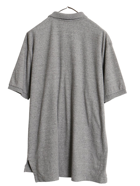 00s ポロ ラルフローレン  半袖 ポロシャツ メンズ XL 古着 オールド 半袖シャツ ワンポイント コットン ストレッチ スムース 大きいサイズ