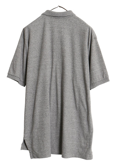 00s ポロ ラルフローレン  半袖 ポロシャツ メンズ XL 古着 オールド 半袖シャツ ワンポイント コットン ストレッチ スムース 大きいサイズ