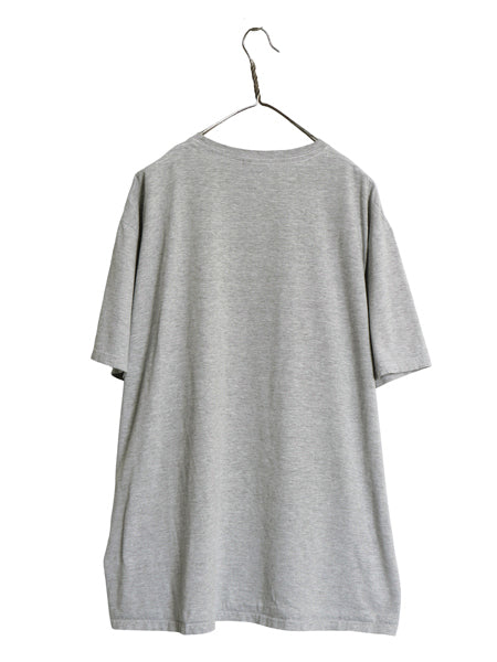 00s ランズエンド 星条旗 プリント 半袖 Tシャツ メンズ L / オールド アート イラスト グラフィック カットソー トップス シンプル グレー