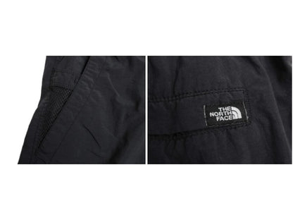 ノースフェイス ナイロン ショートパンツ メンズ M / アウトドア イージー ショーツ 短パン ハーフパンツ ポケット ベルト付き 水陸両用 黒