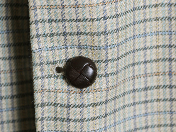 90s USA製 J PRESS テーラード ジャケット メンズ XL 程/ オールド ブレザー マギー ウール チェック マルチカラー 大きいサイズ トラッド