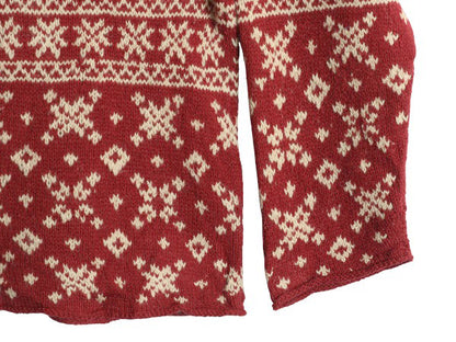 90s ジェイクルー ノルディック ニット セーター メンズ M 大きめ L オールド ウール フェアアイル カットソー タイプ バーズアイ 旧タグ 