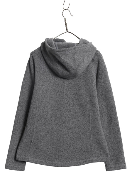 US企画 ノースフェイス セーター フリース パーカー ジャケット レディース S プルオーバー ニット ブルゾン 裏 ボア パイル ワンポイント