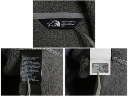 US企画 ノースフェイス セーター フリース パーカー ジャケット レディース S プルオーバー ニット ブルゾン 裏 ボア パイル ワンポイント