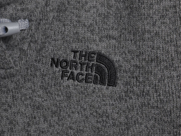 US企画 ノースフェイス セーター フリース パーカー ジャケット レディース S プルオーバー ニット ブルゾン 裏 ボア パイル ワンポイント