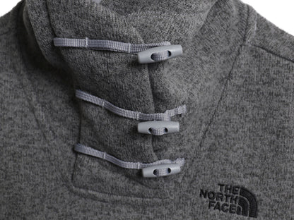 US企画 ノースフェイス セーター フリース パーカー ジャケット レディース S プルオーバー ニット ブルゾン 裏 ボア パイル ワンポイント