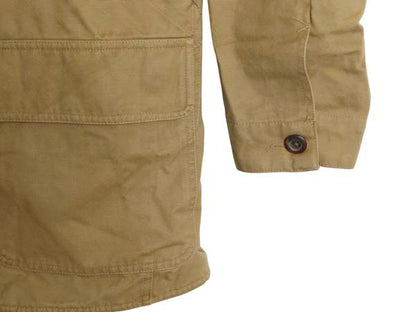 00s オールド ギャップ コットン ハンティング ジャケット メンズ L / 古着 中綿 フィールド カバーオール ハーフ コート 襟 コーデュロイ 