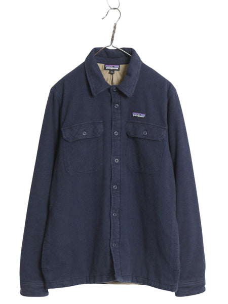 パタゴニア インサレーテッド フィヨルド フランネル シャツ ジャケット メンズ M / 古着 16年製 ネルシャツ 中綿 キルティング アウトドア