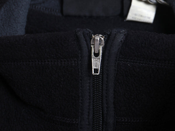 90s USA製 パタゴニア シンチラ フリース ベスト メンズ L 99年製 オールド フルジップ ハイネック アウトドア 重ね着 前開き 黒 シンプル