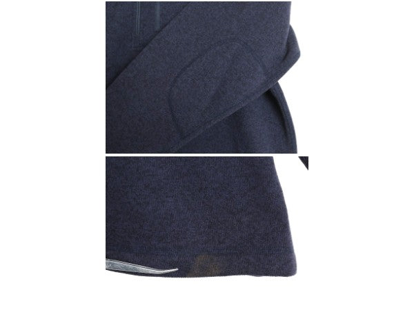 US企画 ノースフェイス ゴードン ライオンズ ハーフジップ フリース ジャケット メンズ XL プルオーバー セーター ハイネック ブルゾン 紺