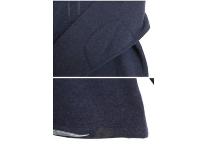 US企画 ノースフェイス ゴードン ライオンズ ハーフジップ フリース ジャケット メンズ XL プルオーバー セーター ハイネック ブルゾン 紺